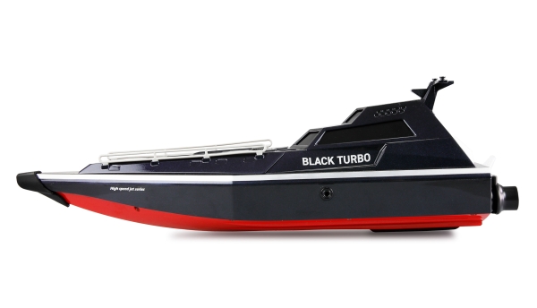 26112 BLACK-TURBO Militär Jetboot RTR Schwarz